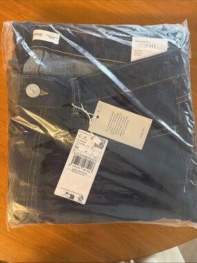 Mango Straight Leg Jeans - Black with Contrast Stitching